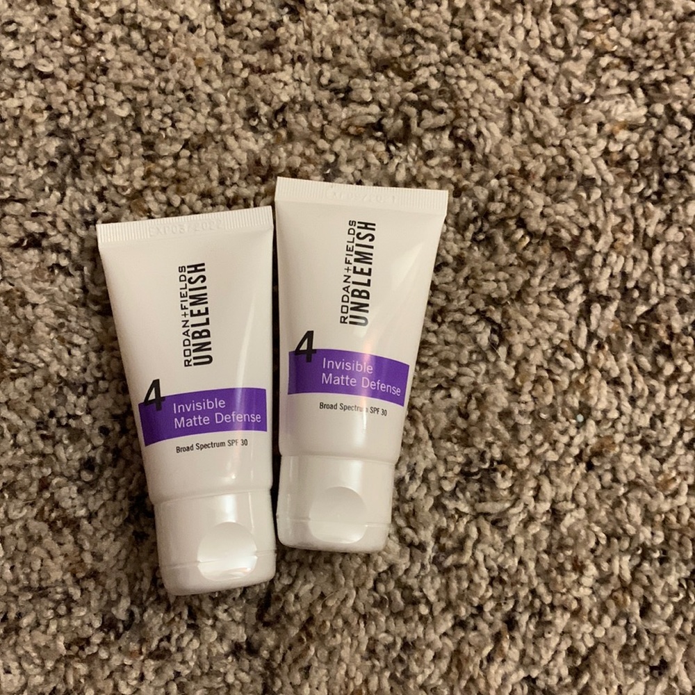 NEVER OPENED - Rodan + Fields Invisible Matte Defense. Buy both for $25!!
